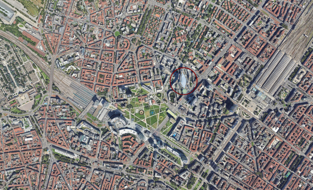 Palazzo Lombardia a Milano. © Google Maps