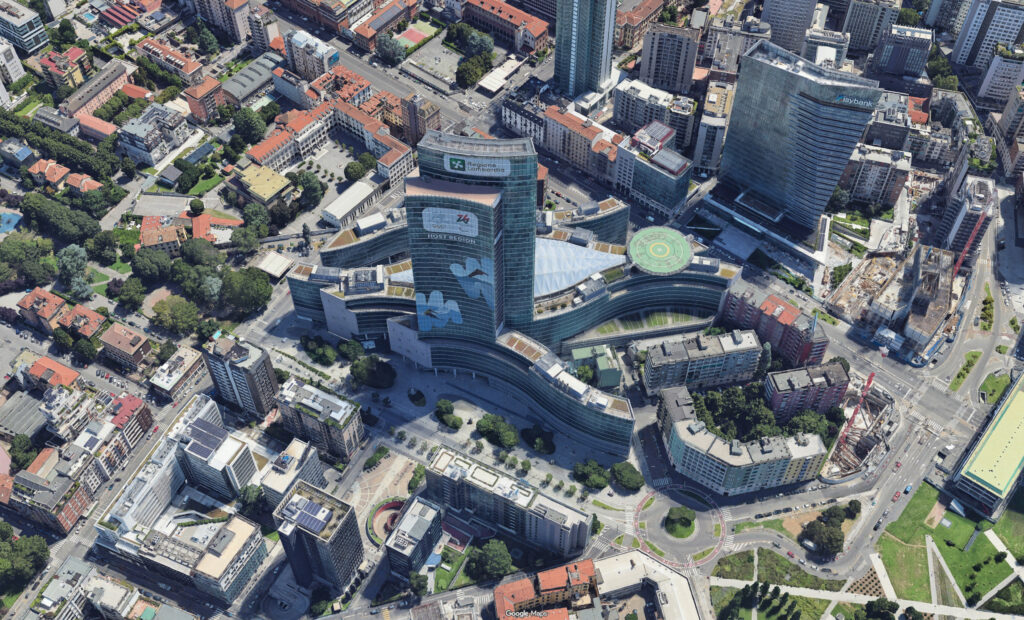 Palazzo Lombardia a Milano. © Google Maps