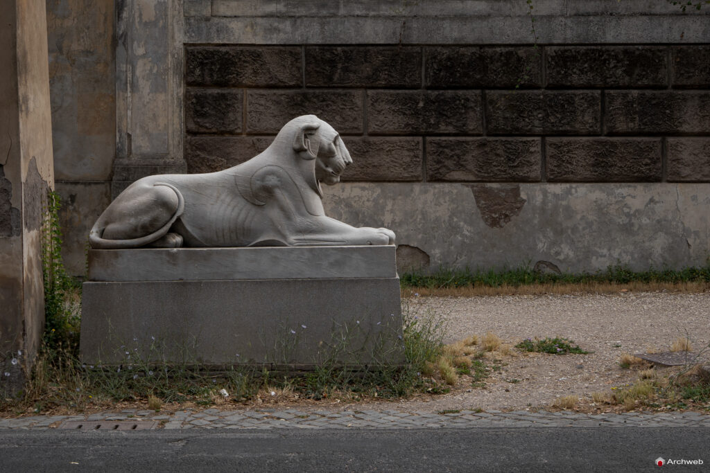 Propilei Egizi a Villa Borghese. Fotografie © Archweb.com