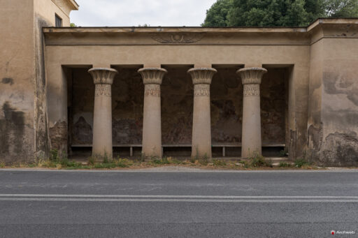 Propilei Egizi a Villa Borghese. Fotografie © Archweb.com