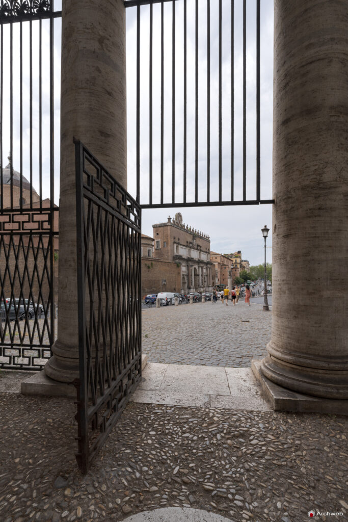 Propilei Greci a Villa Borghese. Fotografie © Archweb.com