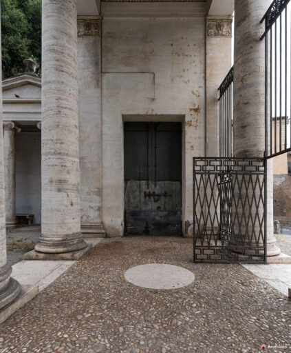 Propilei Greci a Villa Borghese. Fotografie © Archweb.com