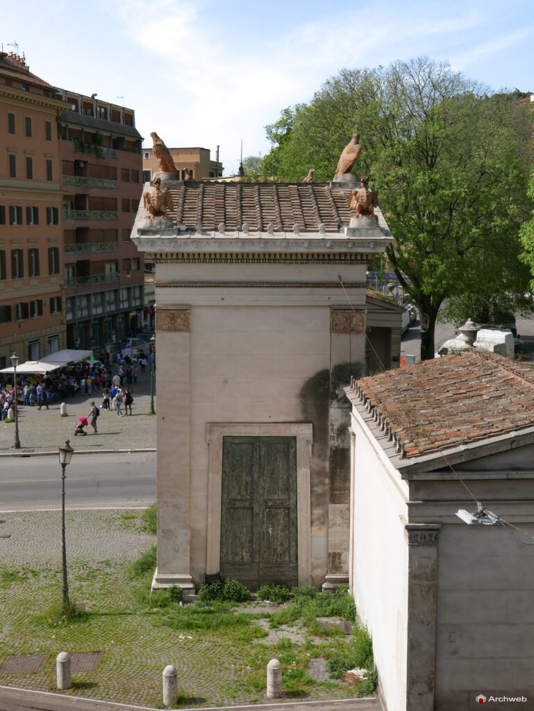 Propilei Greci a Villa Borghese. Fotografie © Archweb.com