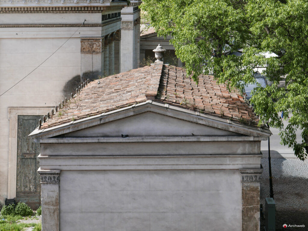 Propilei Greci a Villa Borghese. Fotografie © Archweb.com