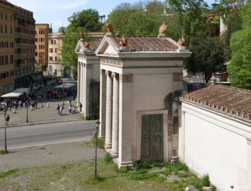 Propilei Greci a Villa Borghese. Fotografie © Archweb.com