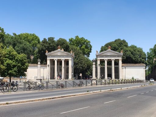 Propilei Greci a Villa Borghese - archweb