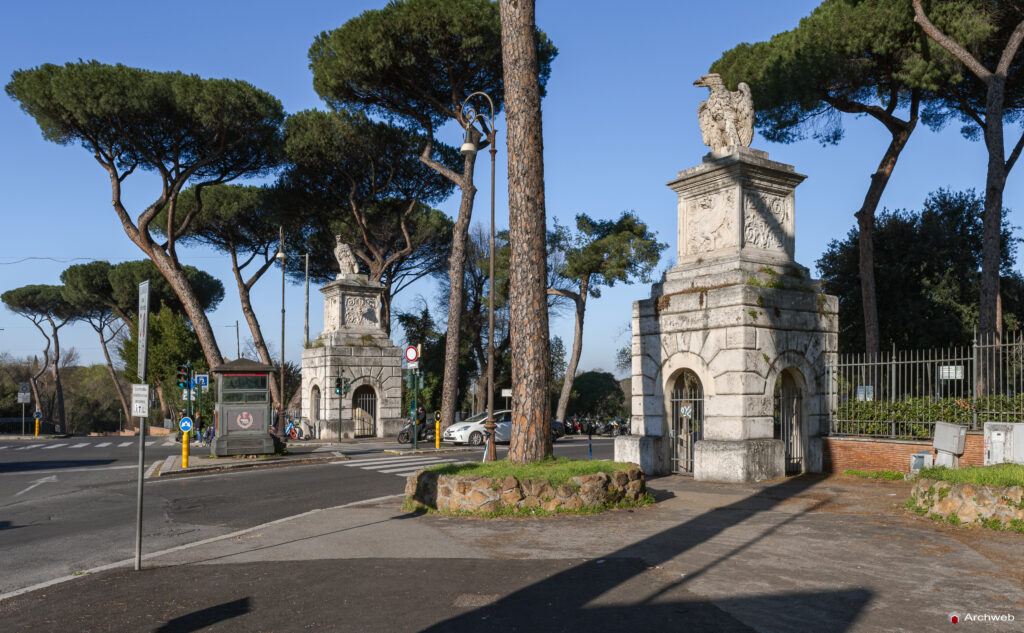 Roman Propylaea at Villa Borghese - Photographs © Archweb.com