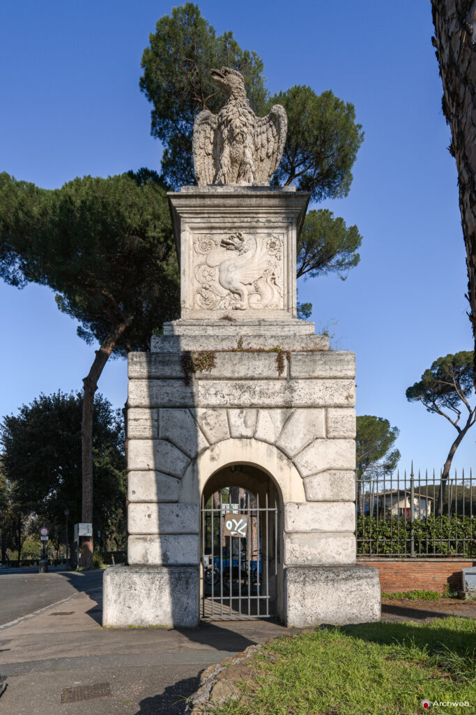 Roman Propylaea at Villa Borghese - Photographs © Archweb.com