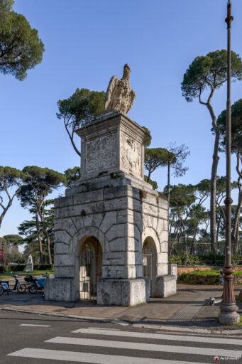 Roman Propylaea at Villa Borghese - Photographs © Archweb.com