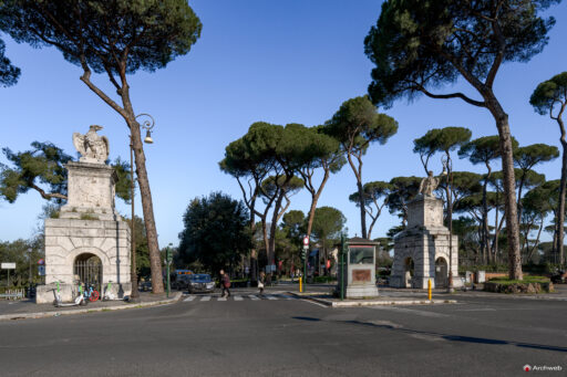 Roman Propylaea at Villa Borghese - Photographs © Archweb.com
