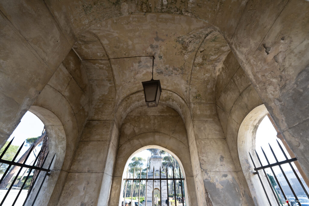 Roman Propylaea at Villa Borghese - Photographs © Archweb.com