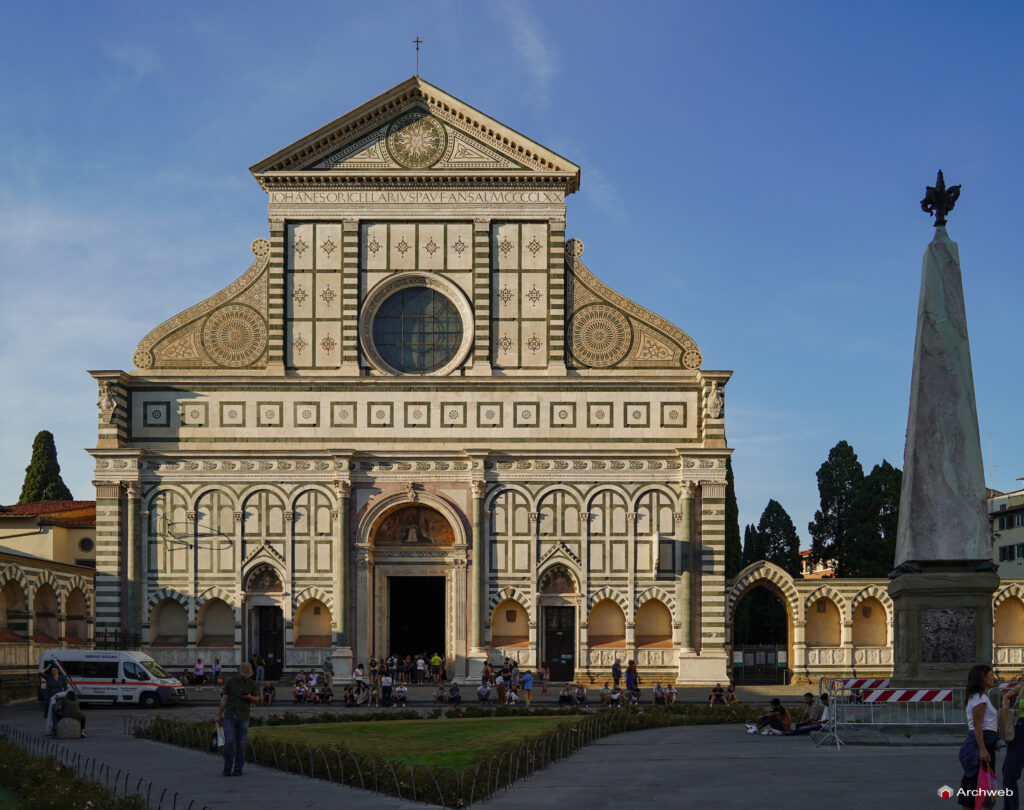 Basilica di Santa Maria Novella a Firenze. Fotografie generali e di dettaglio. Foto © Archweb.com
