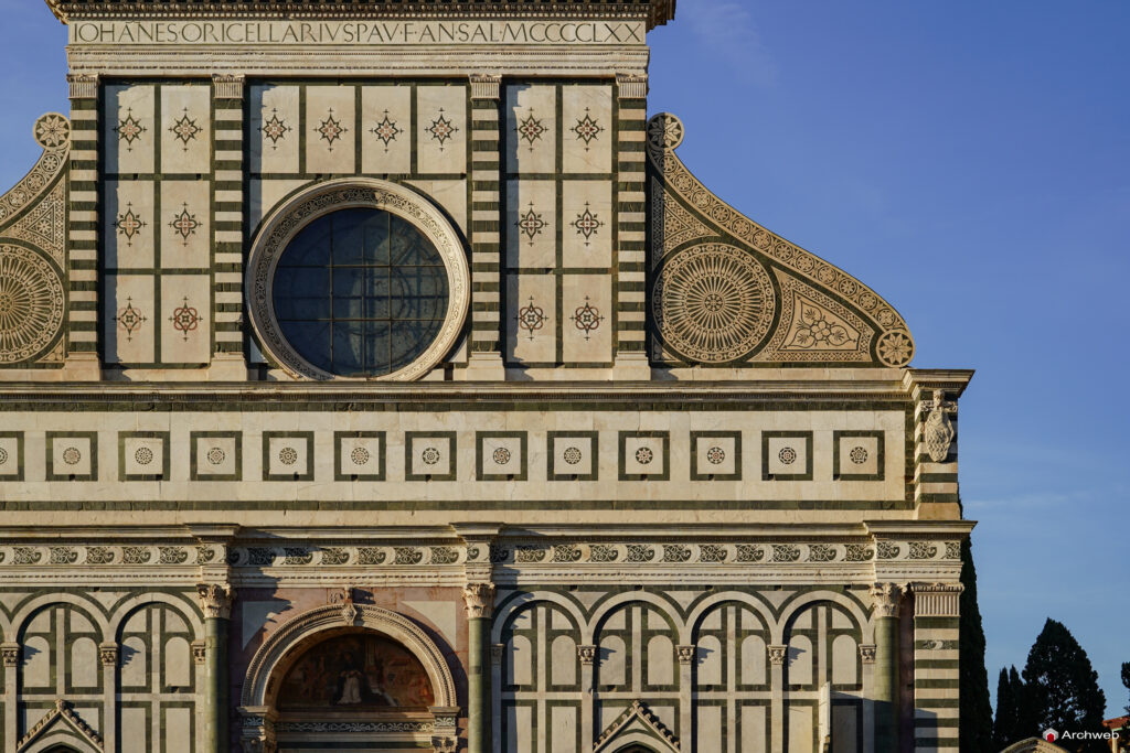 Basilica di Santa Maria Novella a Firenze. Fotografie generali e di dettaglio. Foto © Archweb.com