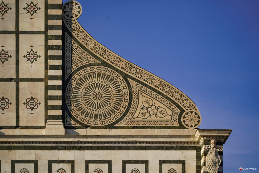 Basilica di Santa Maria Novella a Firenze. Fotografie generali e di dettaglio. Foto © Archweb.com