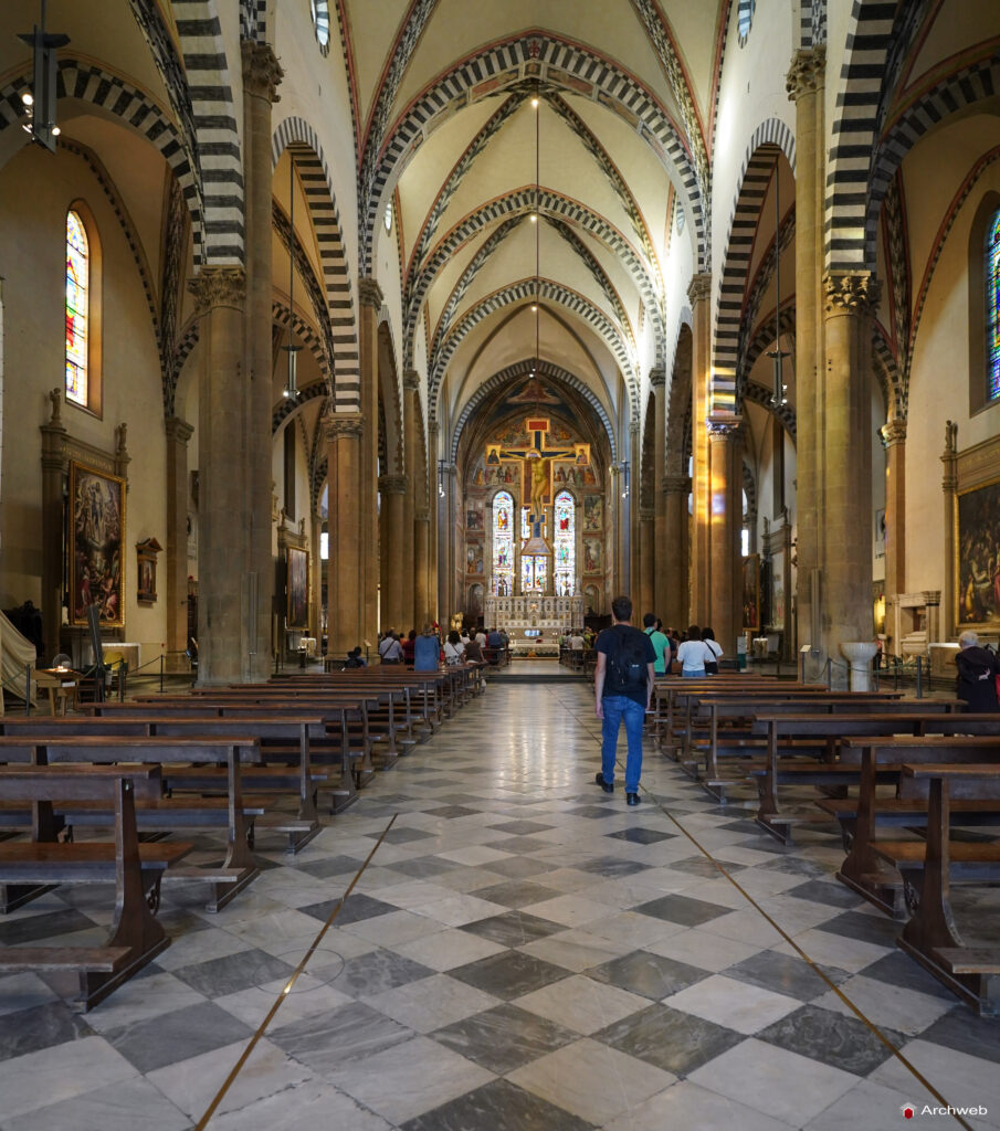 Basilica di Santa Maria Novella a Firenze. Fotografie generali e di dettaglio. Foto © Archweb.com