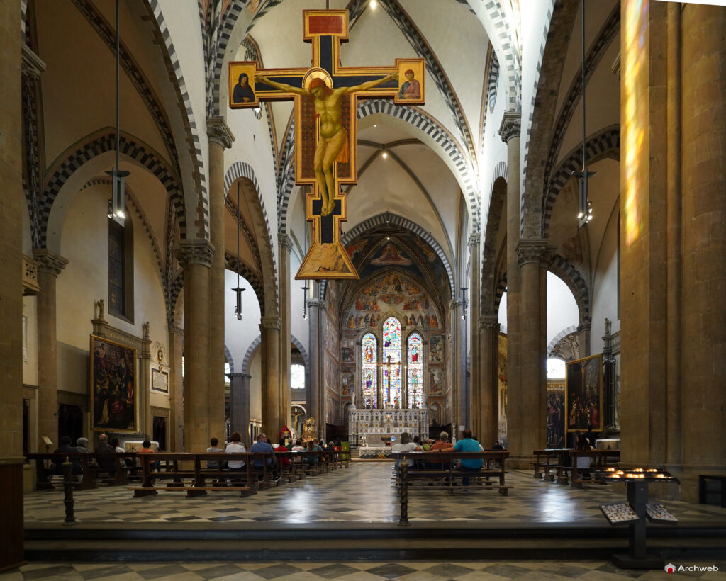 Basilica di Santa Maria Novella a Firenze. Fotografie generali e di dettaglio. Foto © Archweb.com