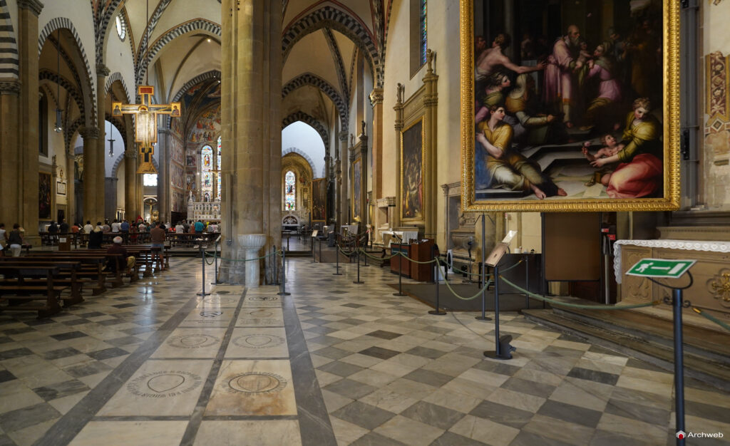 Basilica di Santa Maria Novella a Firenze. Fotografie generali e di dettaglio. Foto © Archweb.com