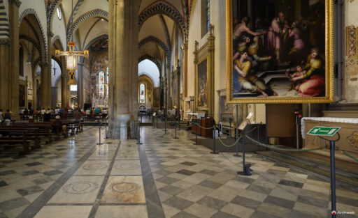 Basilica di Santa Maria Novella a Firenze. Fotografie generali e di dettaglio. Foto © Archweb.com