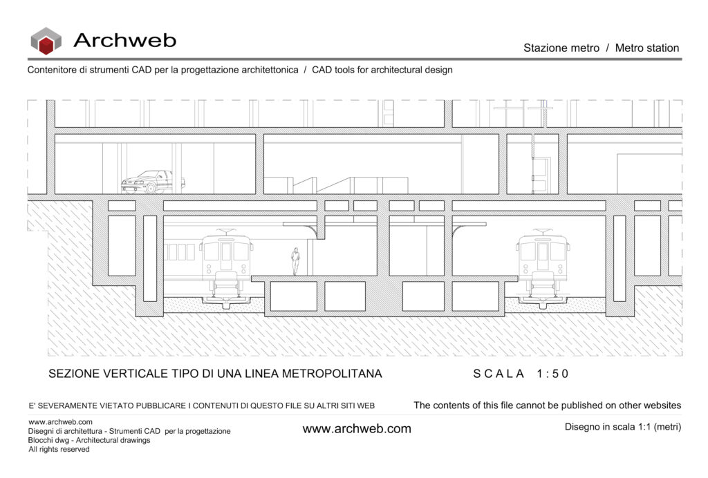 Stazione metro 01 dwg Archweb