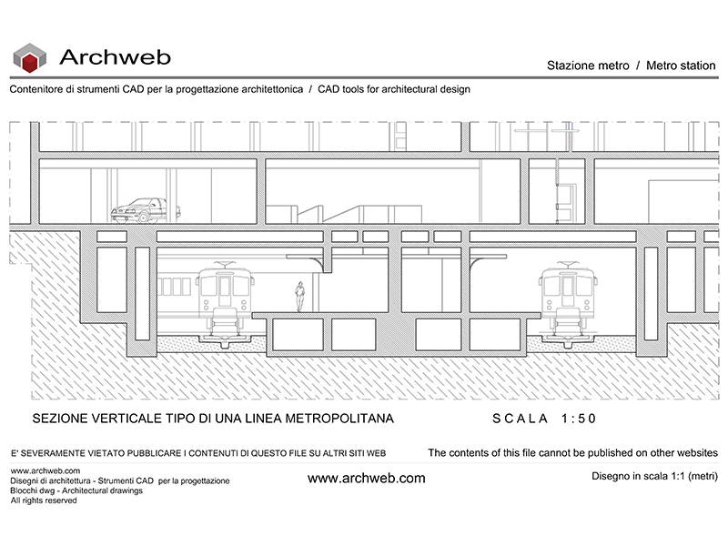 Stazione metro 01 dwg Archweb