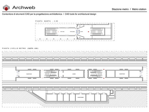 Stazione metro 02 dwg Archweb