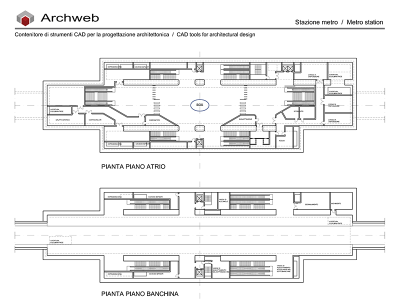Stazione metro 03 dwg Archweb