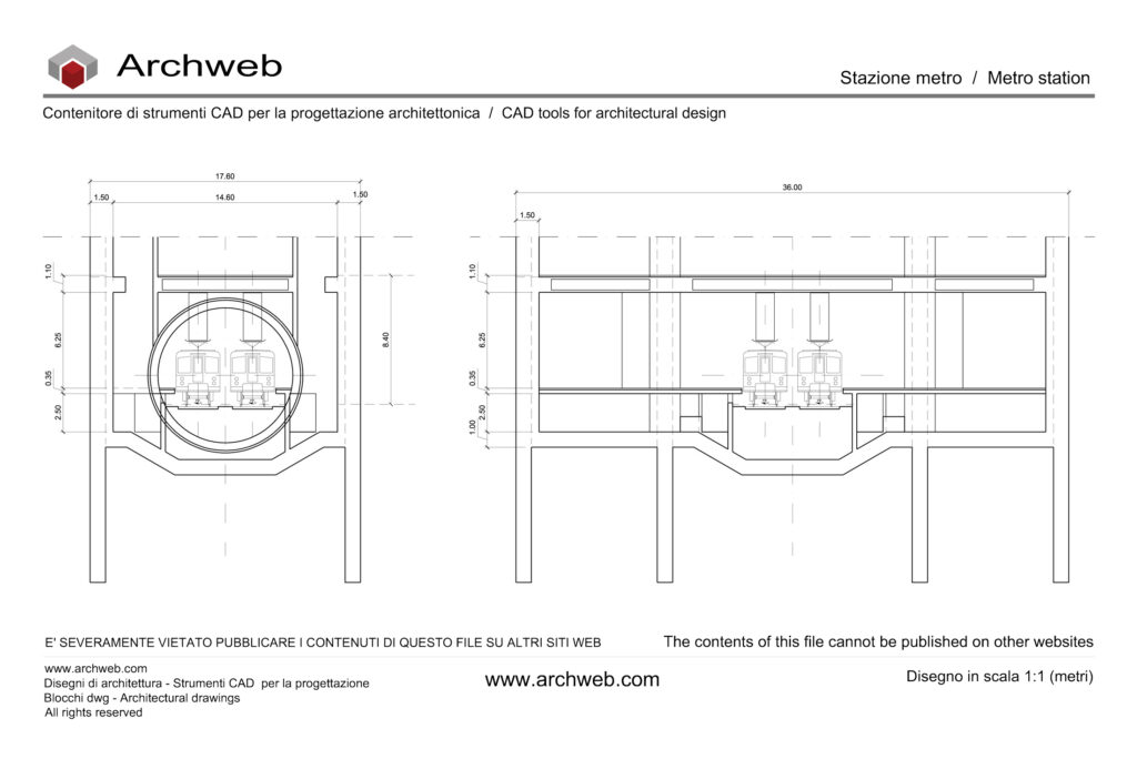 Stazione metro 04 dwg Archweb