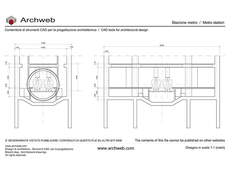 Stazione metro 04 dwg Archweb