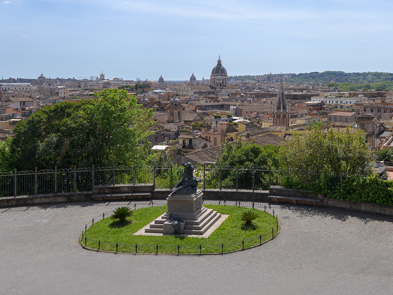 Terrazza del Pincio a Roma. Fotografie © Archweb.com