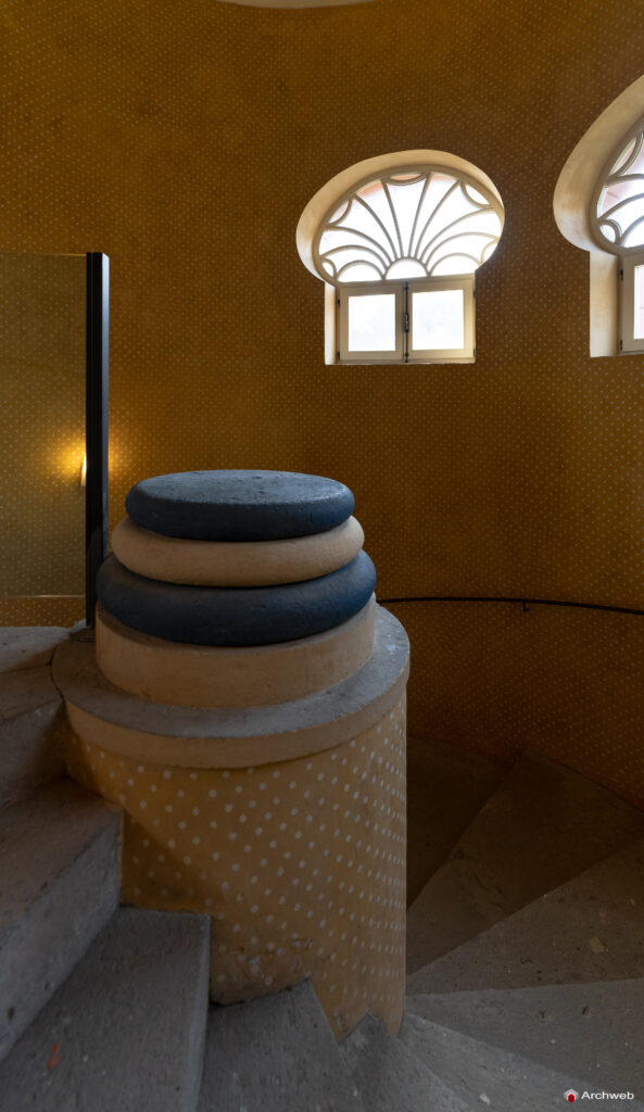 Torre Moresca di Villa Torlonia a Roma. Fotografie © Archweb.com