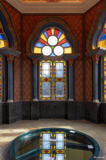 Torre Moresca di Villa Torlonia a Roma. Fotografie © Archweb.com