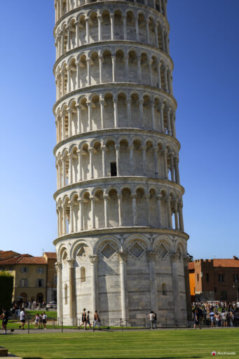 Torre di Pisa. Fotografie © Archweb.com