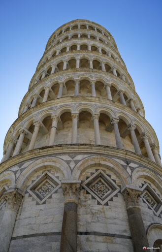 Torre di Pisa. Fotografie © Archweb.com