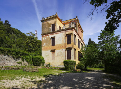 Villa Mazzanti a Roma, Fotografie della villa e del parco. Foto © Archweb.com