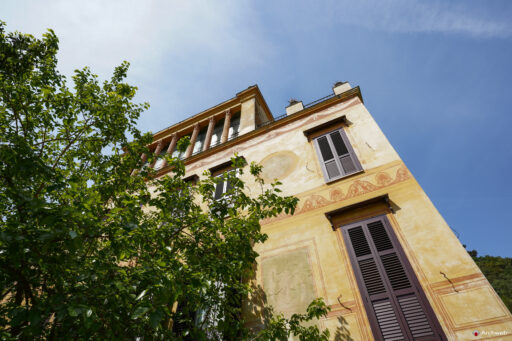 Villa Mazzanti a Roma, Fotografie della villa e del parco. Foto © Archweb.com
