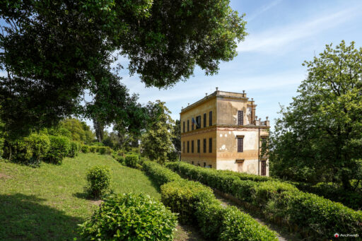 Villa Mazzanti a Roma, Fotografie della villa e del parco. Foto © Archweb.com