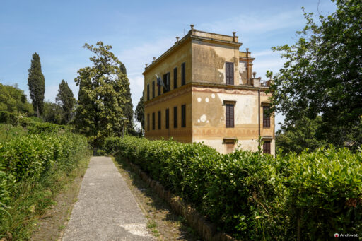Villa Mazzanti a Roma, Fotografie della villa e del parco. Foto © Archweb.com
