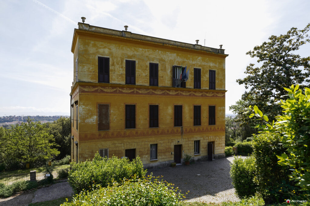 Villa Mazzanti a Roma, Fotografie della villa e del parco. Foto © Archweb.com