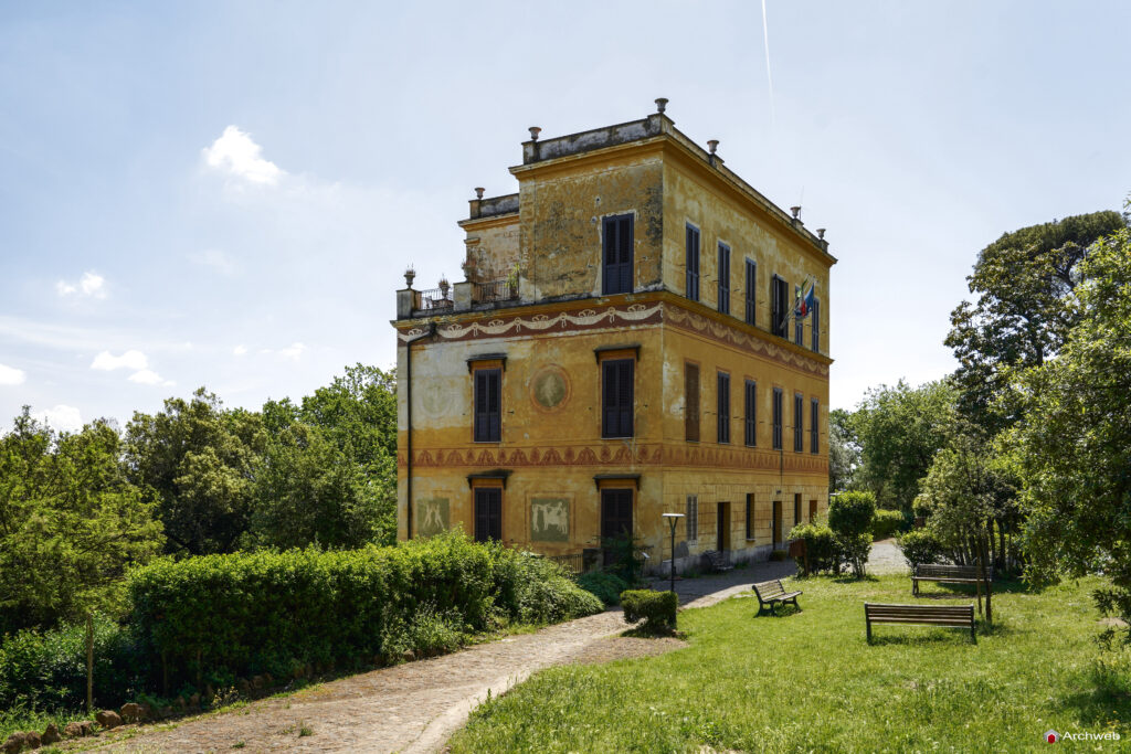 Villa Mazzanti a Roma, Fotografie della villa e del parco. Foto © Archweb.com