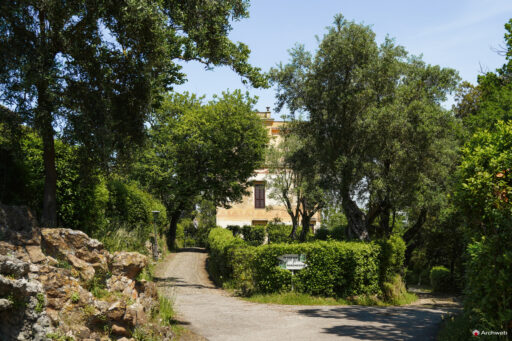 Villa Mazzanti a Roma, Fotografie della villa e del parco. Foto © Archweb.com