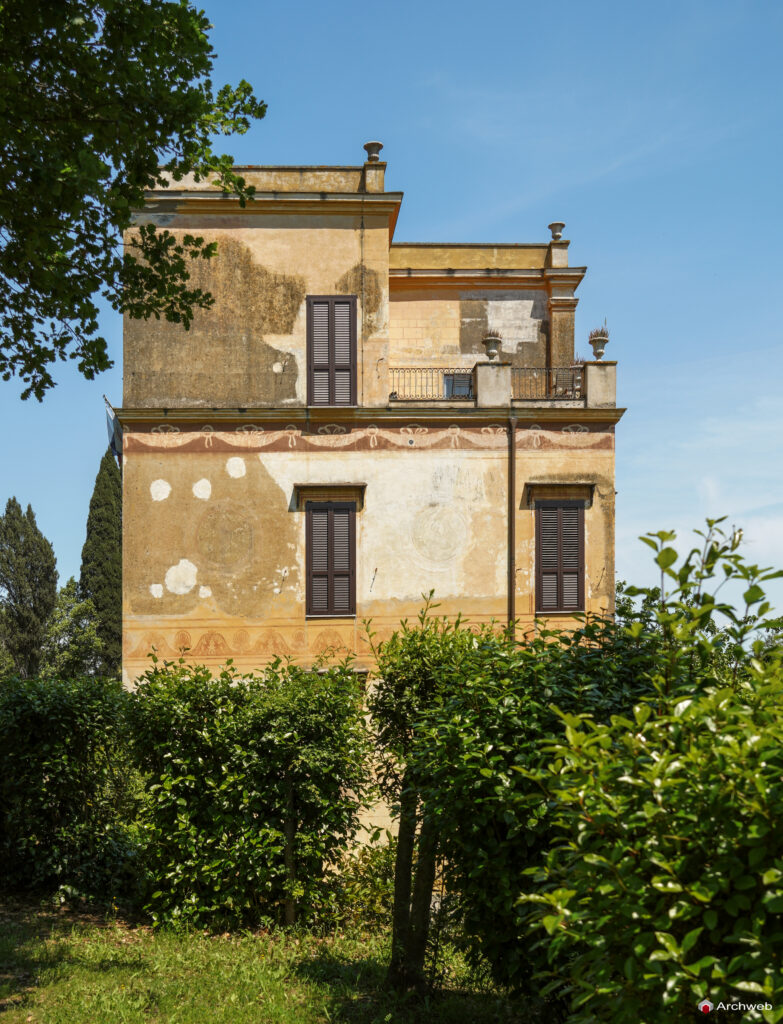 Villa Mazzanti a Roma, Fotografie della villa e del parco. Foto © Archweb.com