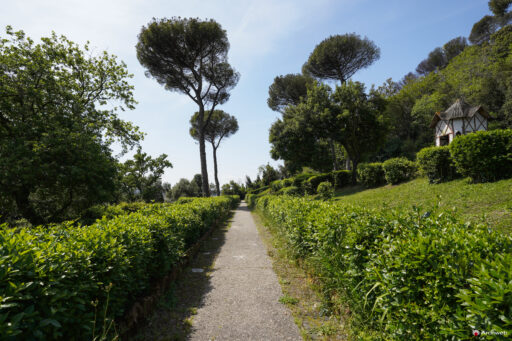 Villa Mazzanti a Roma, Fotografie della villa e del parco. Foto © Archweb.com