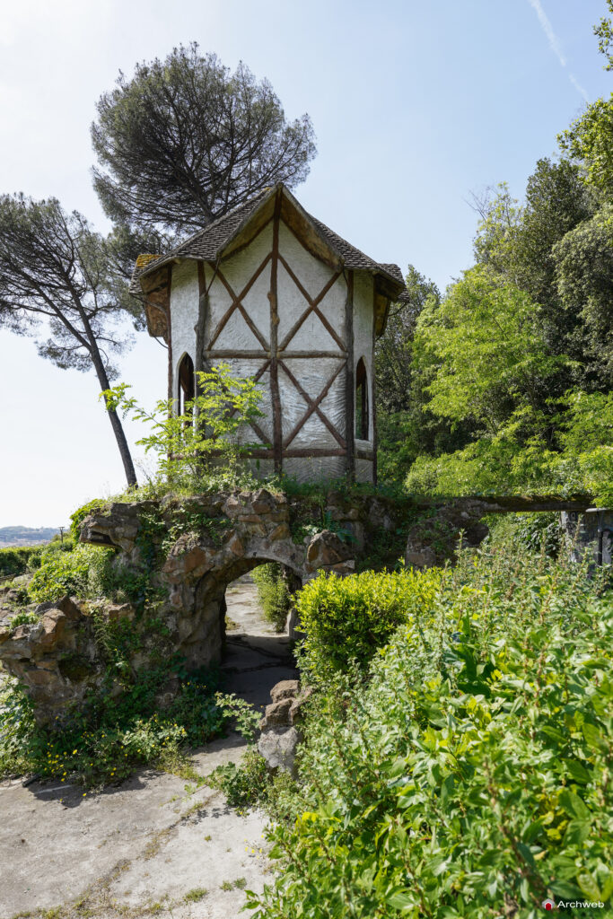 Villa Mazzanti a Roma, Fotografie della villa e del parco. Foto © Archweb.com