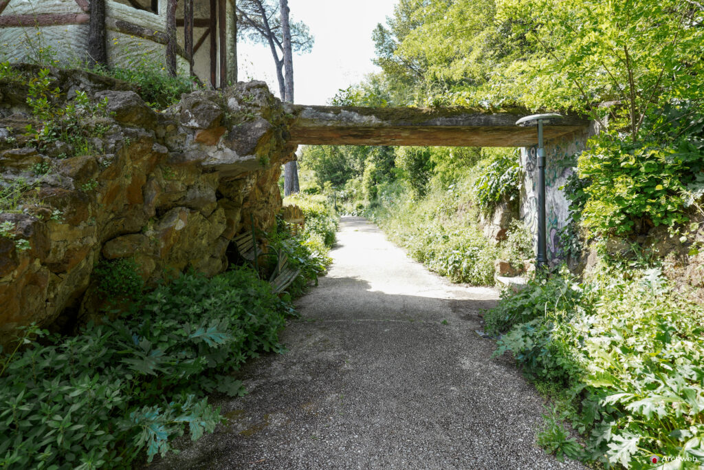 Villa Mazzanti a Roma, Fotografie della villa e del parco. Foto © Archweb.com