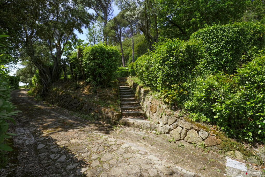 Villa Mazzanti a Roma, Fotografie della villa e del parco. Foto © Archweb.com