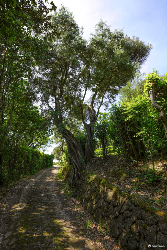 Villa Mazzanti a Roma, Fotografie della villa e del parco. Foto © Archweb.com