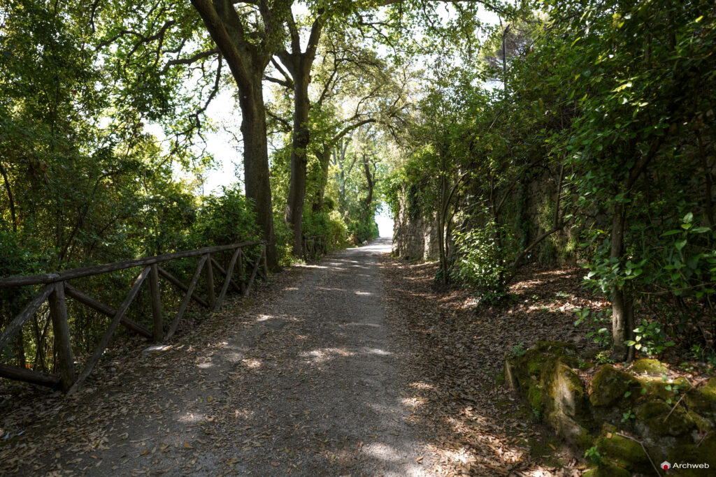 Villa Mazzanti a Roma, Fotografie della villa e del parco. Foto © Archweb.com