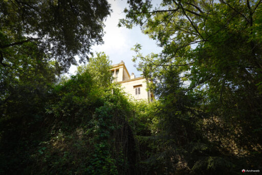 Villa Mazzanti a Roma, Fotografie della villa e del parco. Foto © Archweb.com