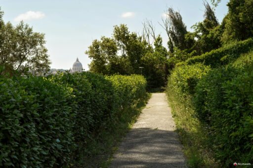 Villa Mazzanti a Roma, Fotografie della villa e del parco. Foto © Archweb.com