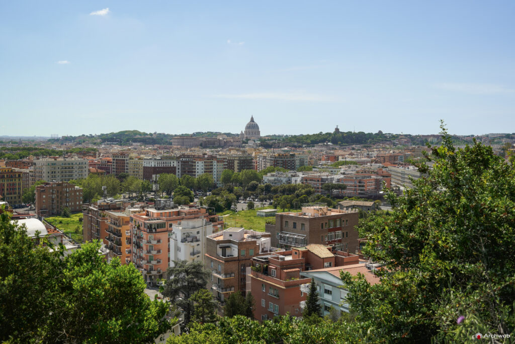 Villa Mazzanti a Roma, Fotografie della villa e del parco. Foto © Archweb.com